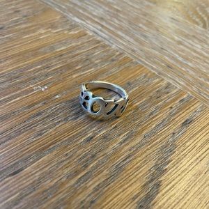 James Avery “LOVE” ring 7 sterling silver.